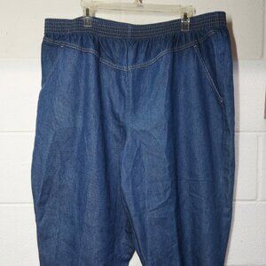 Lord Isaac's Women's Blue Denim Jeans Size 24WP